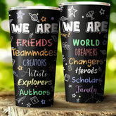 Sensegifts, Back To School Tumbler, In This Class Tumbler, Gift For Teacher, Gift For Student, Back To School Gift