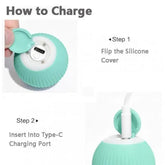 Smart Kitten Playing Ball USB Charging Automatic 360 Degree Automatic Pet Rolling Ball For Puppy Cats Kitten Playing