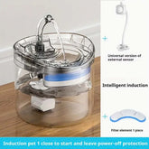 Smart Automatic Pet Water Fountain, Cat Water Fountain, Circulating Water, With 1 Filter Replacement 1 Adjustable Silent 1 Water