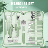 7/22/35 pcs Stainless Steel Manicure Kit Multi-functional Professional Nail Trimmer Cutter Foot Care Tools