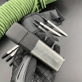 Black Set Outdoor Multitool Portable Tools for Men's Collectibles Camping Fishing Pockets with Storage Boxes Escape Tools