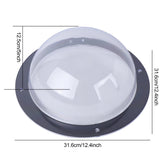 Pet Dog Fence Window Bubble Dome Peek Window for Pets Dogs Cats Clear Safe Durable Acrylic Fences Window