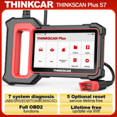THINKCAR Thinkscan Plus S7S6S4 OBD2 Diagnostic Tools Transmission ABSSRS Diagnosis Code Reader Automotive obd 2 Scanner