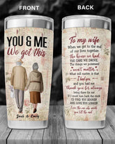 To My Wife Tumbler, Valentine Mothers day Tumbler,Personalized Tumbler, Birthday Valentine Mothers Day Christmas Anniversary Gift For Wife From Husband