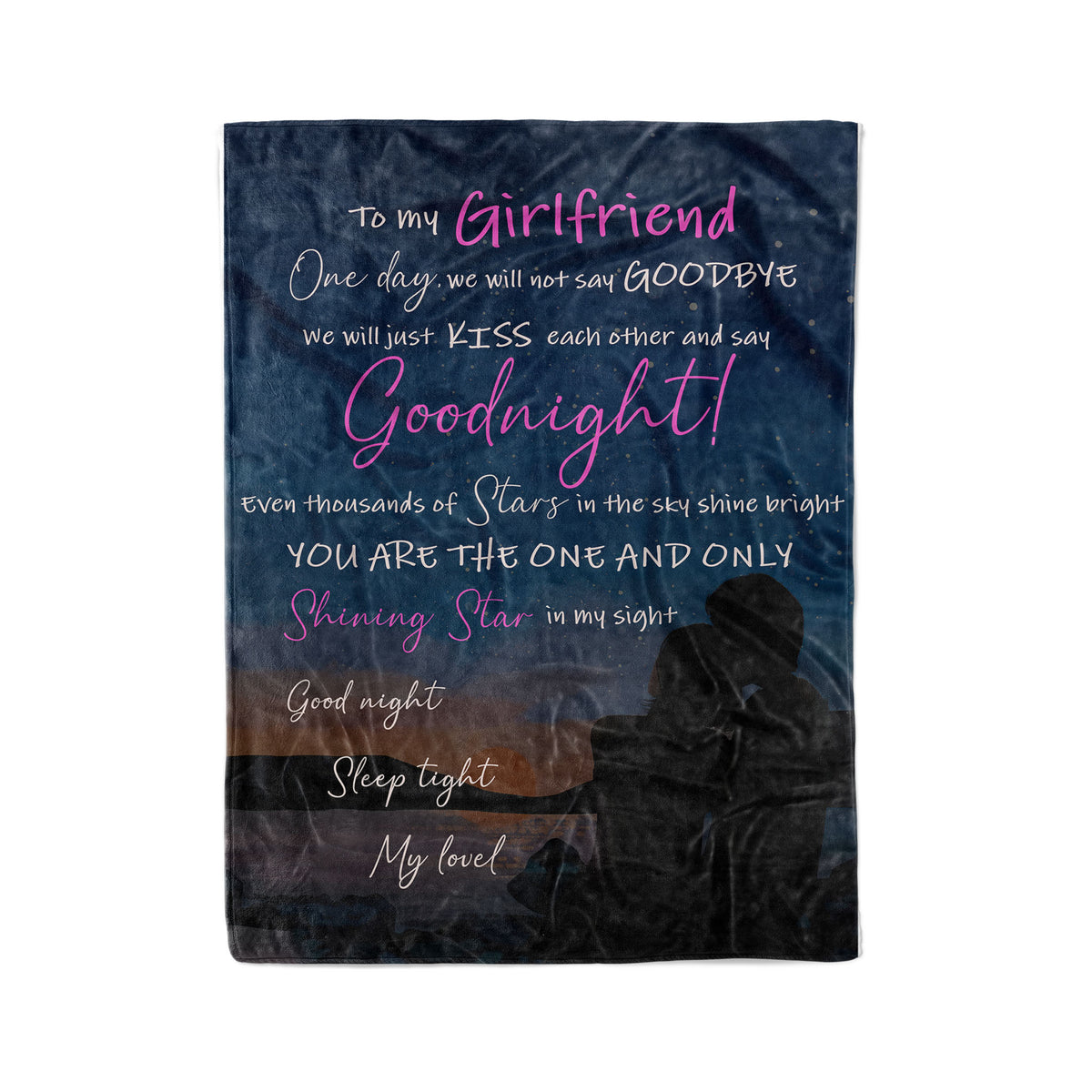 Personalized To My Girlfriend Blanket From Boyfriend - Fleece Blanket