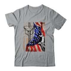 Christian For Men Women Proud American Flag Patriotic T-Shirt Hoodie Sweatshirt Tank tops