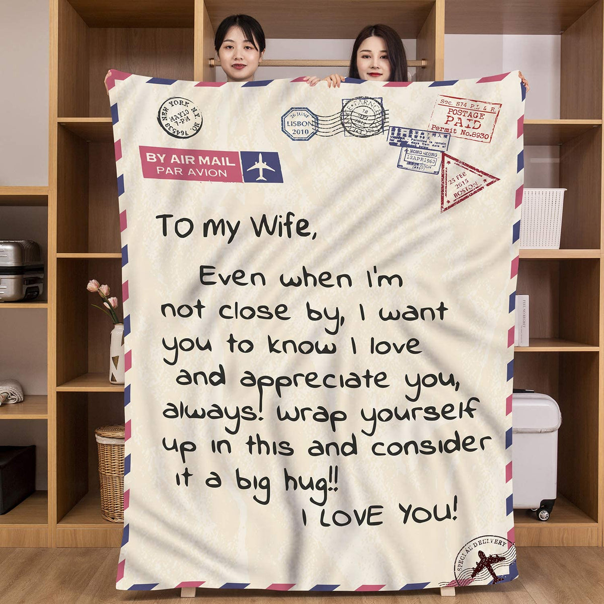 Valentines Day Blankets To My Wife Throw Blanket For Wife Best Wife Blanket To My Wife Throw Blanket For My Wife Blanket From Husband To Wife