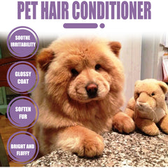 Pet Hair Conditioner, Fluffy Soft Not Knot Pet Pet Hair Clean Nursing Hair Cream