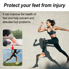 HOUKEA Ultra Performance Boost Insoles, Soft And Comfortable Elastic Insoles For Outdoor Sports Running Wear Resistant Non-Slip Care Insoles