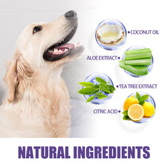 JAYSUING Pet Cleaning Glove Wipes, Pet Gum Care Gently Clean Dental Tartar Odor