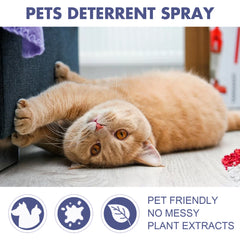 Pet Anti-Scratch Spray Exclusion Zone Set Up Spray Cat And Dog Scratching Door Sofa Anti-Scratch Solution