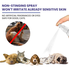 Pet Anti-Itch Spray, Pet Universal Cleaning And Soothing Skin Fur For Anti-Mite Anti-Bug Anti-Itch Spray