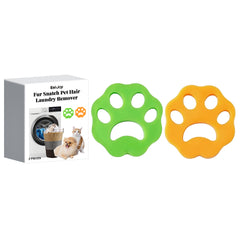EELJOY Fur Snatch Pet Hair Laundry Remover, Clean Pet Hair Washable Clothes Duster Washing Machine Hair Remover