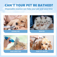 Pet Leave-In Serum Water Free Deodorization For Cats And Dogs Clean And Supple Hair Retention Care