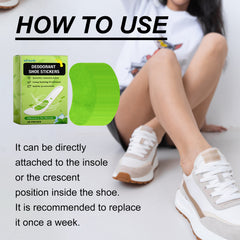 Deodorant Shoe Stickers, Deodorant Sports Breathable Deodorant Absorbent Comfortable Refreshing Invisible Deodorant Insoles