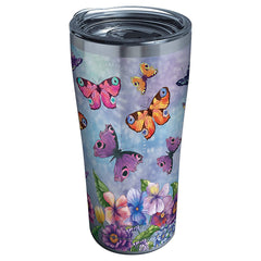 Butterfly Garden Triple Walled Insulated Tumbler, , Stainless Steel, Butterfly Tumbler