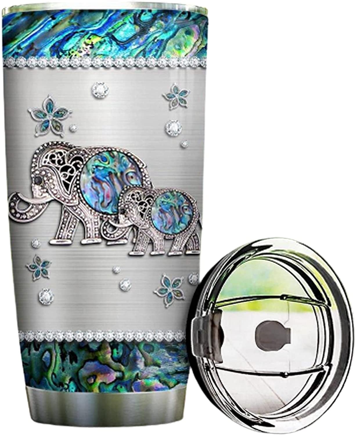 Personalized Stainless Steel Tumblers , With Lid - Cardinals Angels Tumbler Cup with Lid, Double Wall Vacuum Thermos Insulated, Gifts For Women, Men, Christmas, Birthday ZDT20057
