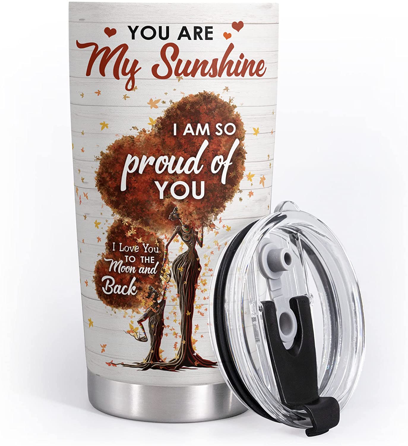 Daughter Tumbler from Mom - Stainless Steel Tumbler for Daughter - Birthday Gifts for Daughter From Mother & Christmas Gifts for Daughter From Mom - Graduation Unique Present For Kids