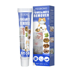 Yegbong Pet Mite Removal Cream Dog Cat Anti Itchy Remove Fungi Improve Skin Fur Herbal Pet Care Cream Pet Mite Removal Ointment