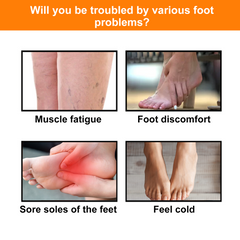 HOUKEA Tourmaline Ionic Body Health Socks, Winter Outdoor Sports Cold And Wind Warm Foot Care Massage Socks