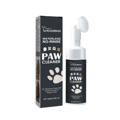 Yegbong 100ml Pet Paw Cleaner Foam Fragrance Waterless Dog Cat Paw Deep Cleansing Remove Dirt Rinse-Free Puppy Dog Claw Cleaner