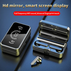 GREATWALL Wireless Earbuds Wireless Earphone Wireless Running With Cancelling Mic Earphones Deep Bass Sports Ear Buds For IOS/Android