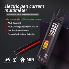 BSIDE. Smart Ammeter Clamp DC AC 100A Digital Fork Clamp Meter T-RMS Current Automatic Multimeter Voltage Ohm Electrical Testere