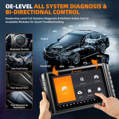 FOXWELL NT1009 OBD2 Bluetooth Bi-Directional Scanner Tool ECU Coding 30+ Reset FCA AutoAuth CAN FD All System Diagnostic Tools