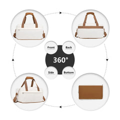 Kono 35x20x20 Cabin Bag Under Seat Ryanair Flight Carry On Bag Sports Travel Duffel Holdall Hand Luggage 14L Unisex