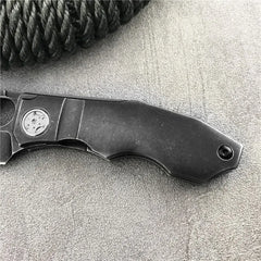 C260 Mini Knife 420 Steel Handle D2 Blade Outdoor Fishing Manual Open Convenient Daily Carrying Multi-function Tools Men's Gift