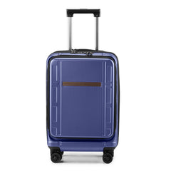 Carry on Luggage 22 X 14 X 9 Airline Approved, ABS+PC 20 Inch Luggage with Front Compartment, Double Spinner Wheels, TSA Lock