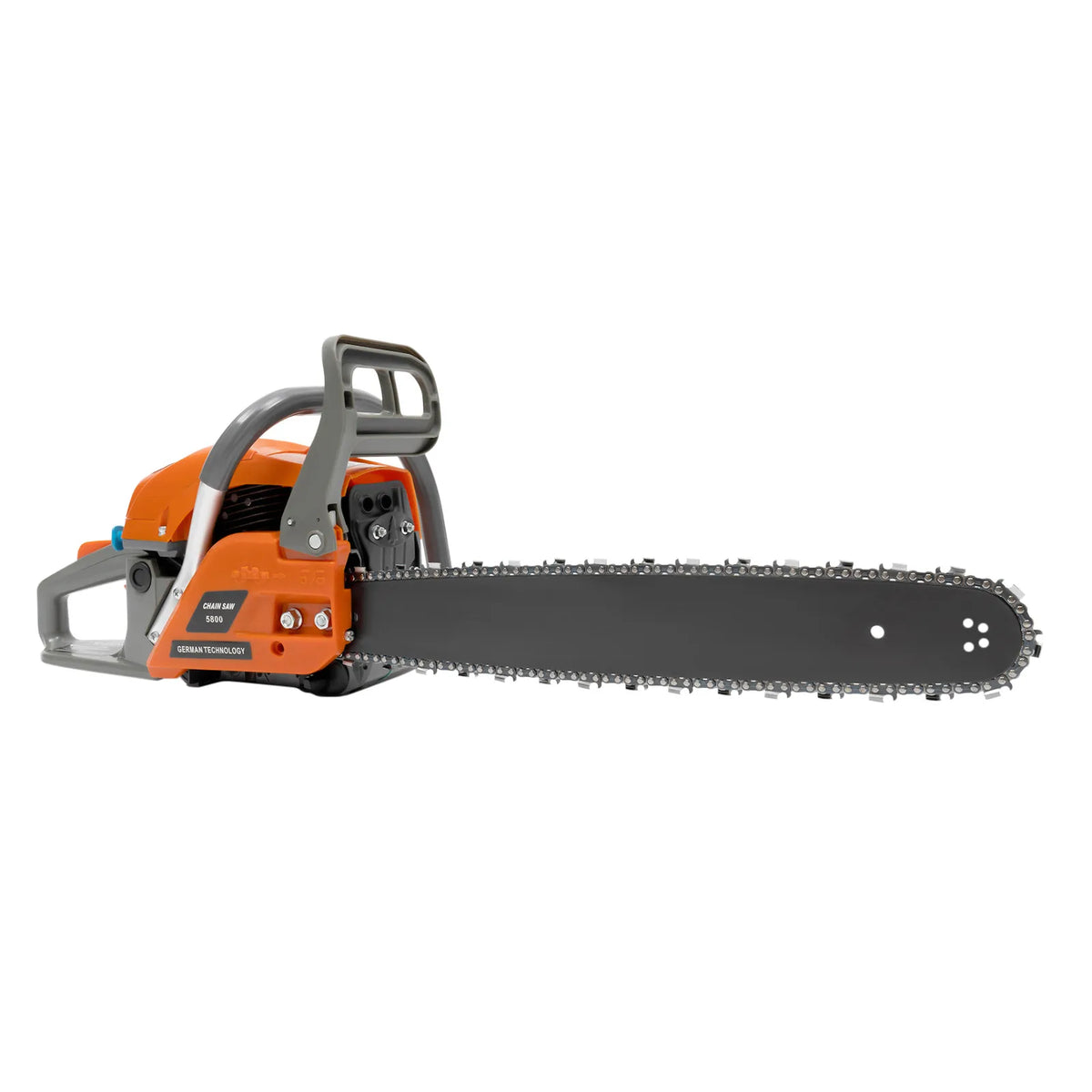 20 Inch 58CC Gas Chainsaw Gasoline Powered Chain Saw 2 Cycle Engine Single Cylinder for Cutting Wood Outdoor Garden Farm Home
