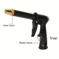 Car High Pressure Water Gun Adjustable Nozzle Sprinkler Car Wash Machine Garden Watering Universal Auto Washing Accessories