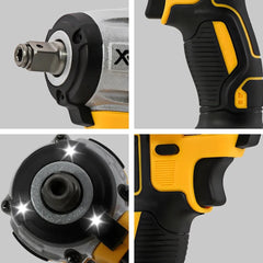 2025Dewalt DCF880 205N.m Cordless Impact Wrench 2300RPM Compact Electric Wrench Recharge Power Tools For Dewalt 20V Battery