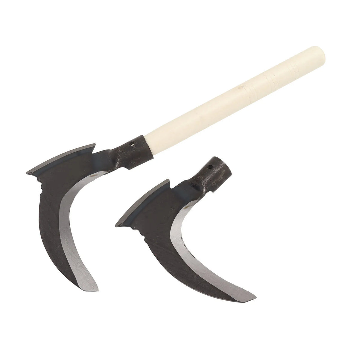 Gardening Tools High Manganese Steel Double Scythe Multifunctional Mowing Cutting Trees Double Sickle for Gardening Tools