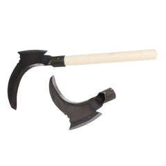 Gardening Tools High Manganese Steel Double Scythe Multifunctional Mowing Cutting Trees Double Sickle for Gardening Tools