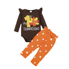 Spring And Autumn Children's Clothing For Girls Baby Letter Printing Leisure Children's Baby Clothing Set New Girl Clothes 7 8