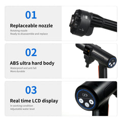 Car Washer Gun 300W Wireless Handheld High Pressure Foam Producer 24V Car Water Gun for Auto Home Garden lever Machine US Plug