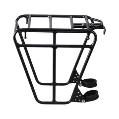 Bike Front Cargo Rack Steel Bicycle Front Fork Luggage Bracket Adjustable MTB Bike Side Mount Bag Stand For Cycling Accessories