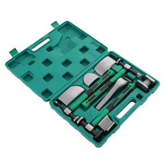 9pcs Auto Body Panel Fender Hammer Dolly Set Metal Body Hammer and Dolly Set Dent Repair Tools for Auto/Mechanical Repair
