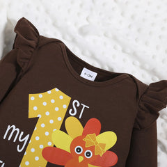 Spring And Autumn Children's Clothing For Girls Baby Letter Printing Leisure Children's Baby Clothing Set New Girl Clothes 7 8