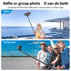 32-120cm Selfie Stick Carbon Fiber Camera Stand Bracket 1/4In Sports Camera Mount for GoPro Hero 12/11/10 Insta360 X3/X2/One