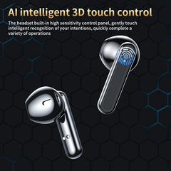 GREATWALL Wireless Earbuds Wireless Earphone Wireless Running With Cancelling Mic Earphones Deep Bass Sports Ear Buds For IOS/Android