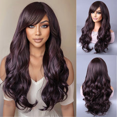 High-temperature Silk Wig Natural Realistic Super Light Fake Wig For Cool Women Girl Party Cosplay Wig Everyday Fashion Modeling
