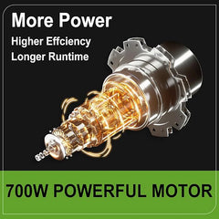 550W HVLP Electric Spray Gun Paint Sprayer Machine Gift Of 4 Nozzles Of Different Sizes 1200ml Capacity Tools For Construction