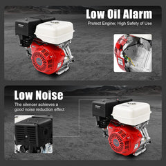 420CC Gas Engine 15HP 4-Stroke Gasoline Motor Engine Pull Start Gas Engine Go Kart Petrol Engine Garden Tool Gas Motor 3600 RPM