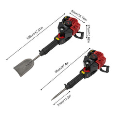 Tree Digging Machine, Petrol Gas Powered Portable Excavator, Petrol Engine Tree Digger for Tree Ball Lifting