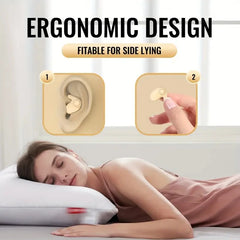 Mini Headphones Bluetooth Invisible Wireless Headset,Sleep Earphone With Mic Sports Waterproof in-Ear Earbuds for Small Ears