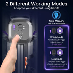 Yoma S100 28000Pa 350W Stick Cordless Vacuum Cleaner, up to 45min Runtime, 9In1 Stick Vac for Hardwood Floor Pet Hair Home Car