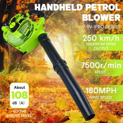 Garden Leaf Blower Petrol EB260 Gasoline Air Blower Portable Wireless Blower Snow Remover Dust Collector